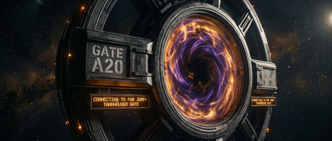A20 Gate portal in space