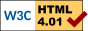 Valid HTML 4.01 Transitional